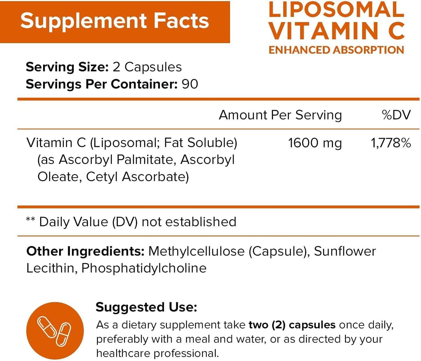 Liposomal Vitamin C Capsules